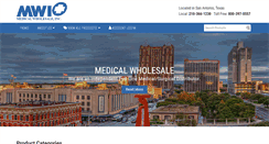 Desktop Screenshot of medicalwholesale.com